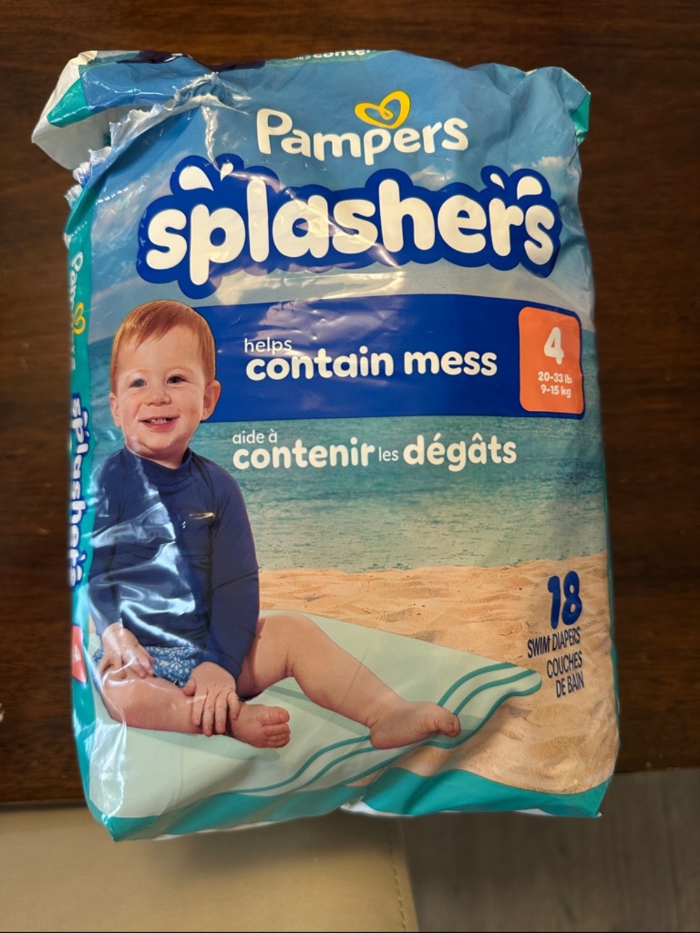 Pampers Splashers Size 4 (medium)